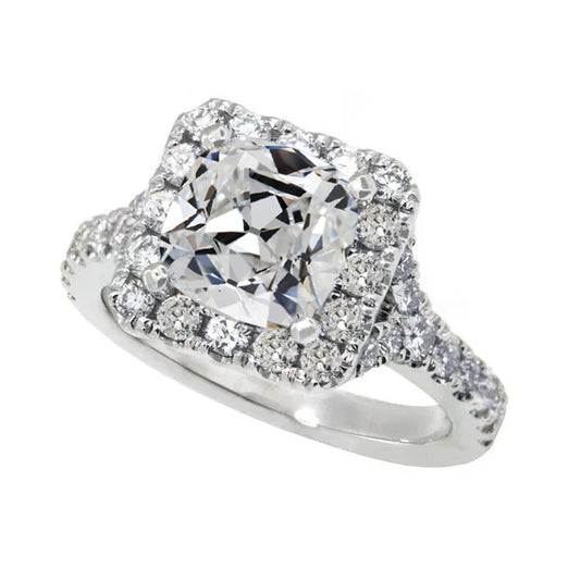 natural round diamond 10.50ct ring front view