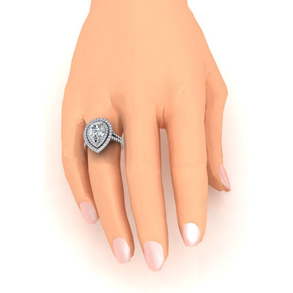 Halo Ladies Diamond Ring