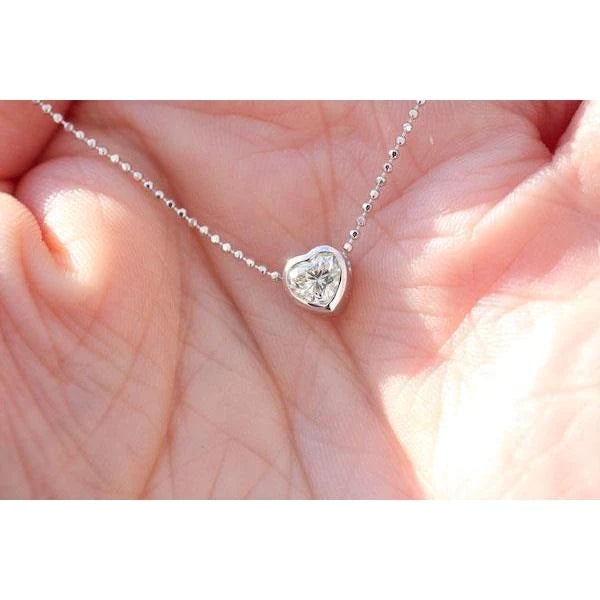 Heart Diamond Necklace