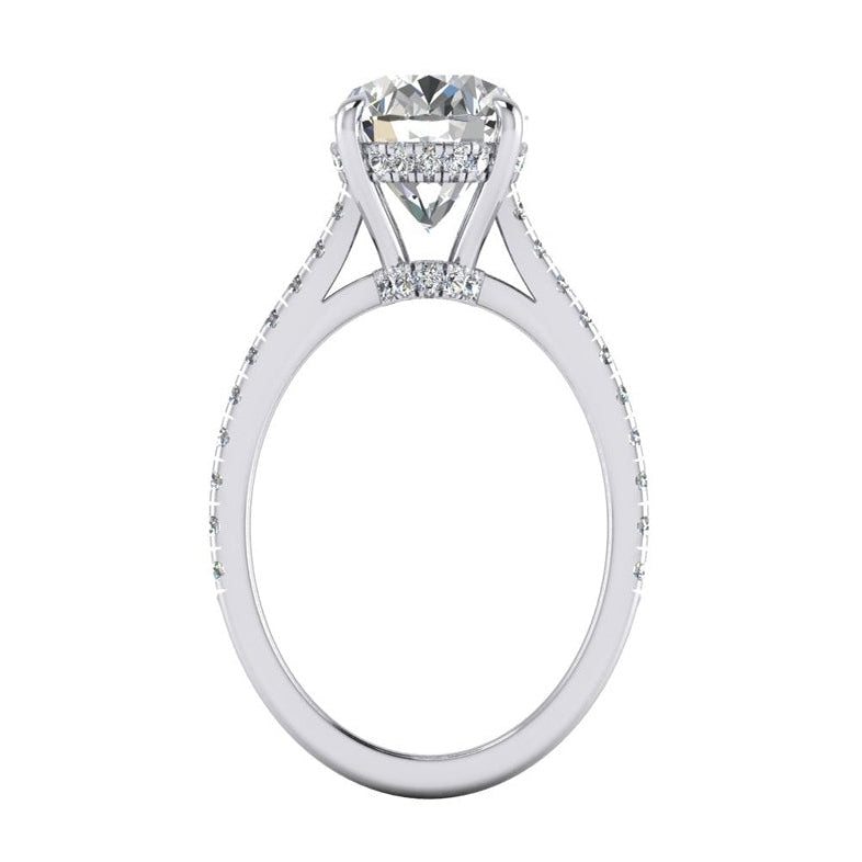 Oval Diamond Ring