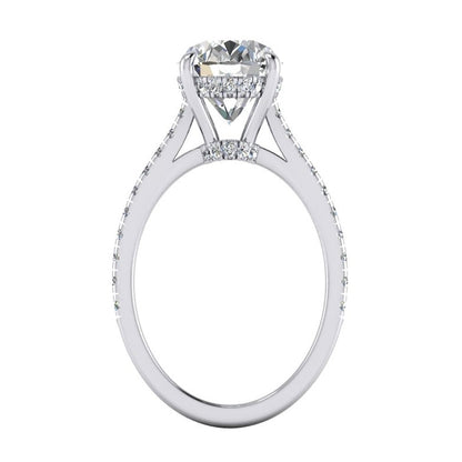 Oval Diamond Ring