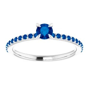 Ring Ceylon Sapphire Best Item  Women Jewelry Gemstone Ring