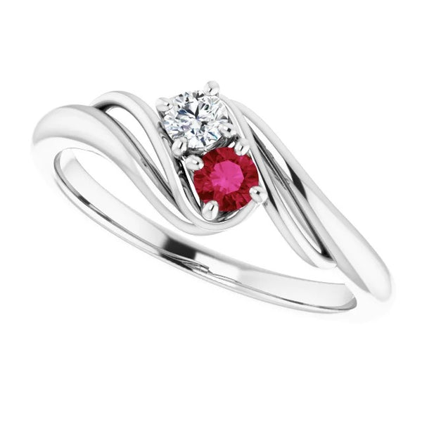 Engagement Ring Diamond Engagement Ring 0.50 Carats
