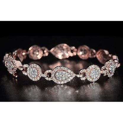 Products Ladies Tennis Bracelet 10 Carats Diamond 