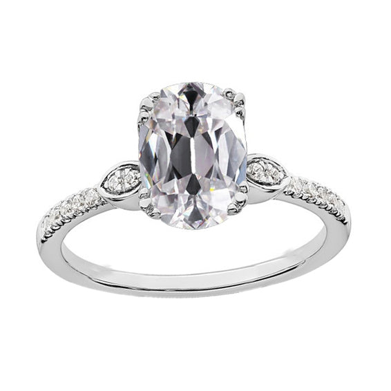 Lady’s Ring Old Miner Diamond 14K Gold Jewelry