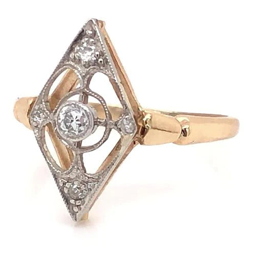Like La Belle Epoque Jewelry 1 Ct Diamond Womens Ring Kite Shape  
