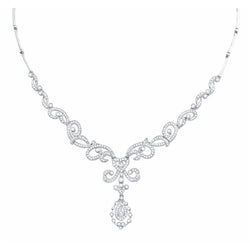 Like La Belle Epoque Jewelry 8 Ct Brilliant Cut Diamond Women Necklace