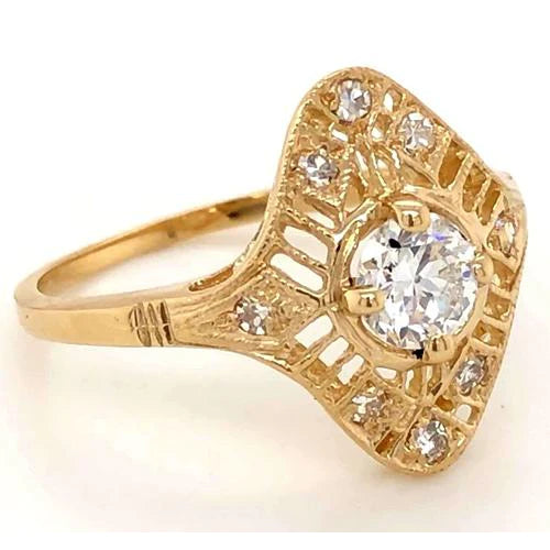 Like La Belle  Style Ring Yellow Gold