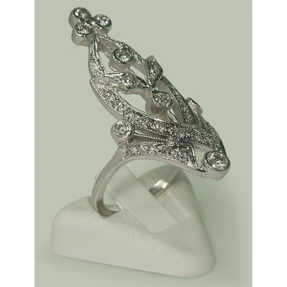 Like La Belle Epoque Jewelry Marquise Shape Round Diamond