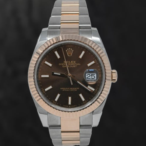 natural diamond watch front view