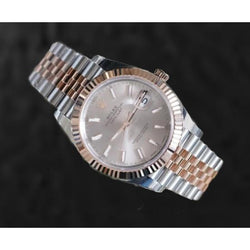 Natural Rolex 41mm Men's 126311 Datejust Watch Two Tone 18K Gold