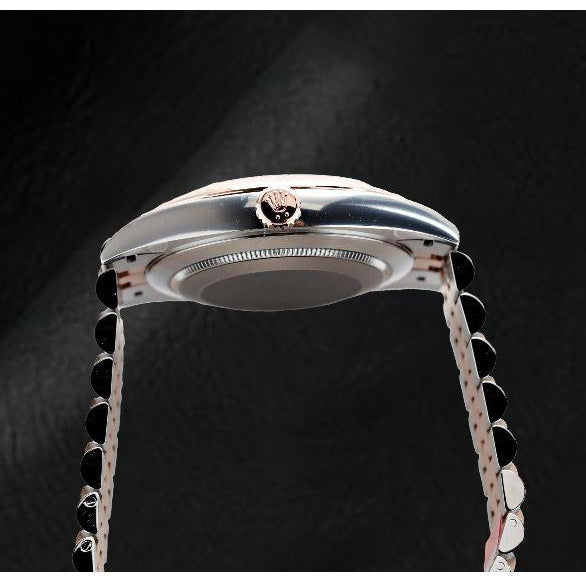 natural diamond watch close up detail