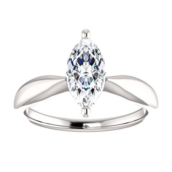  Solitaire White Gold Diamond Ring 