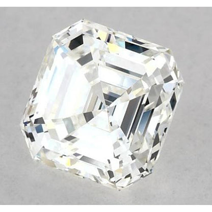 natural asscher diamond 3.75ct loose_diamond side angle