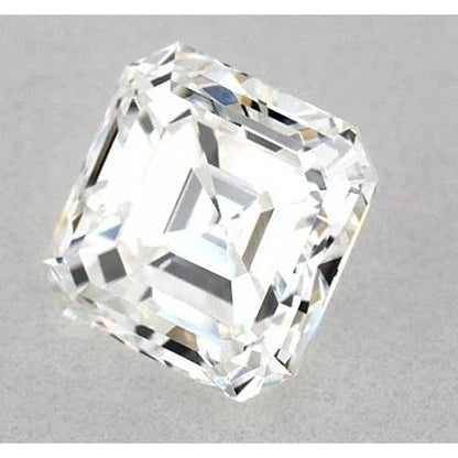 natural asscher diamond 2.5ct loose_diamond side angle