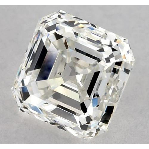 natural asscher diamond 5.5ct loose_diamond side angle
