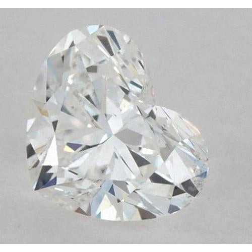 natural heart diamond 1ct loose_diamond side angle