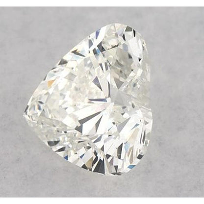 natural heart diamond 1ct loose_diamond side angle