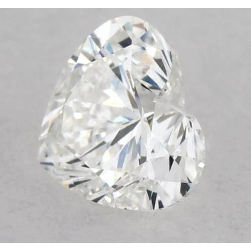 natural heart diamond 3.75ct loose_diamond side angle
