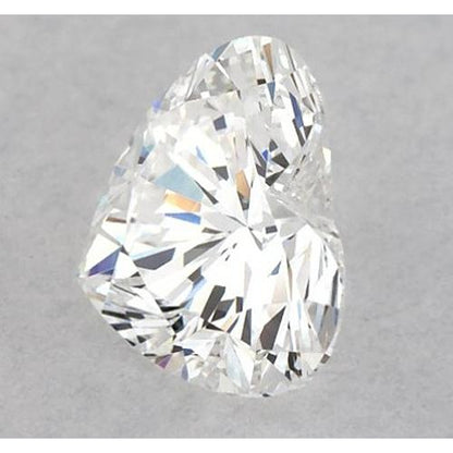 natural heart diamond 4ct loose_diamond side angle