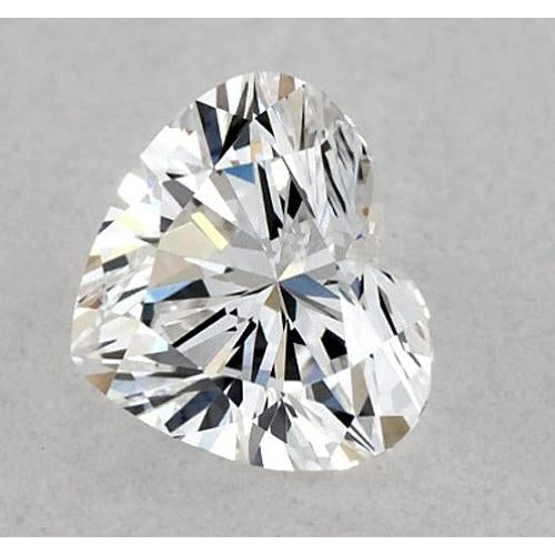 natural heart diamond 5ct loose_diamond side angle