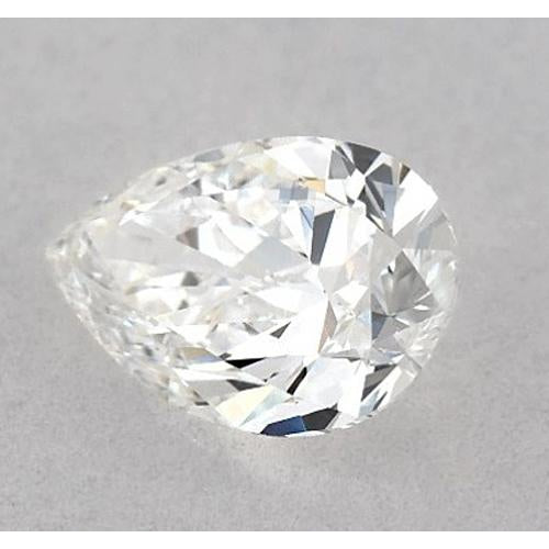natural pear diamond 3.25ct loose_diamond side angle