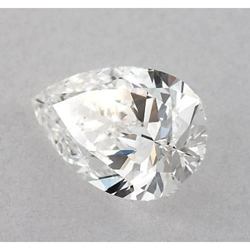 natural pear diamond 2ct loose_diamond side angle