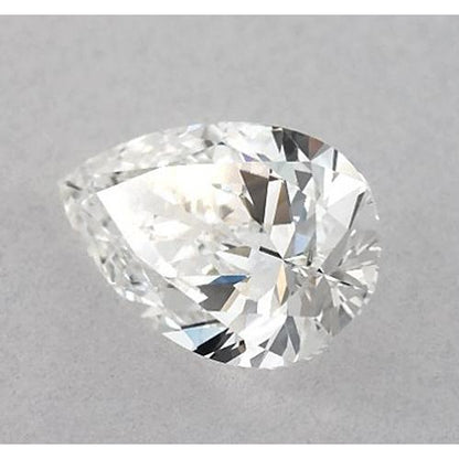 natural pear diamond 2ct loose_diamond side angle
