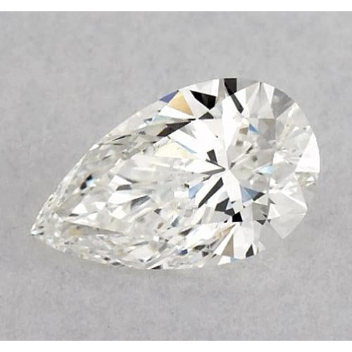 natural pear diamond 3.75ct loose_diamond side angle