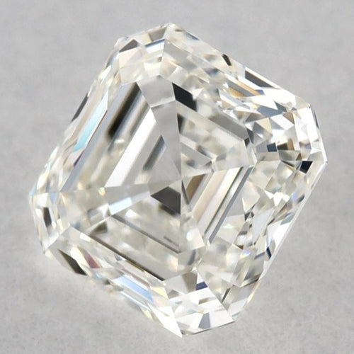 natural asscher diamond 3.75ct loose_diamond side angle