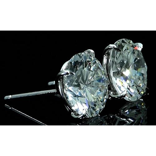 Stud Earrings Diamond Stud Earrings 12 Carats White Gold 14K