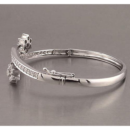 Bangle Diamond Women Bangle 5 Carats Jewelry New
