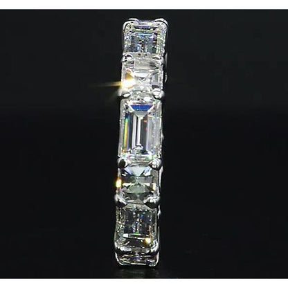 Band Diamond Band Wedding Ring F Vs1 White Gold 14K Jewelry