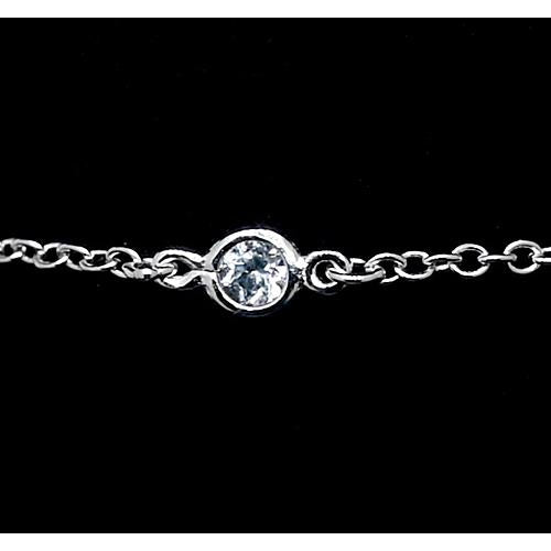Tennis Bracelet Round Diamond Bracelet 1.50 Carats F Vs1 Women Jewelry New