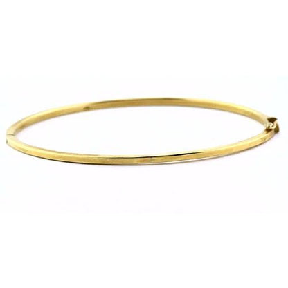Bangle Diamond Women Bangle 2 Carats Yellow Gold 14K Jewelry