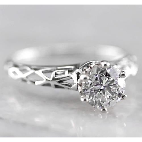 Lady’s Fancy Wedding Engagement Diamond Solitaire Ring 