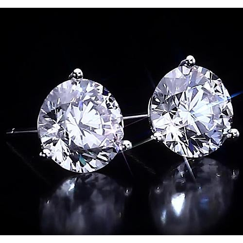 New Style Three Prong  Round Diamond Jewelry 