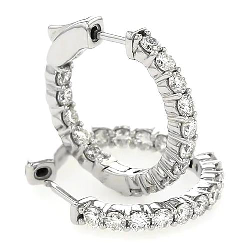 Women Jewelry Sparkling Unique Hoop Earrings
