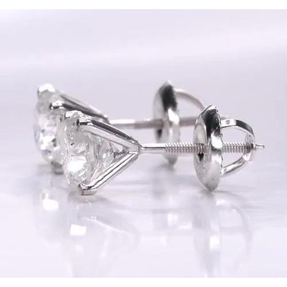 Stud Earrings 1.50 Carats Diamond Studs