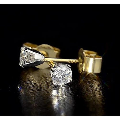 Women Jewelry Sparkling Unique  Stud Diamond 