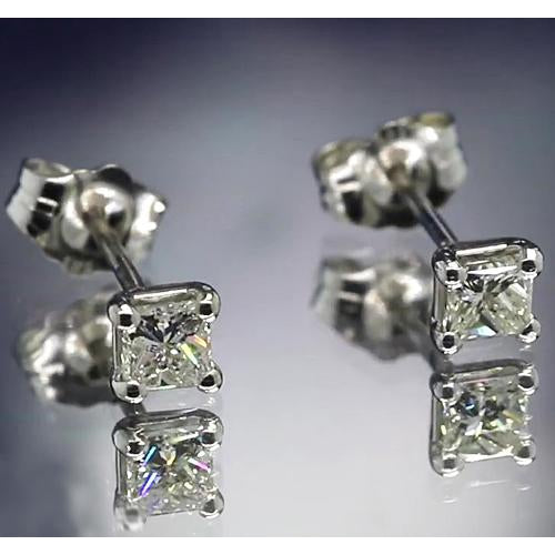 Brilliant Sparkling Stud Earrings Diamond 