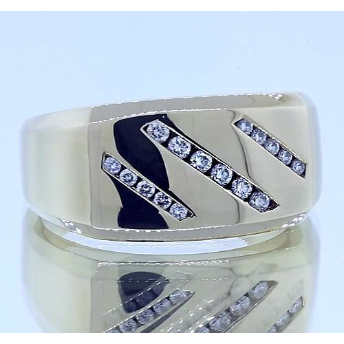 Band 1.25 Carats Round Diamond Anniversary Band Simple Jewelry