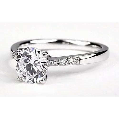 with Accents White Gold Diamond 