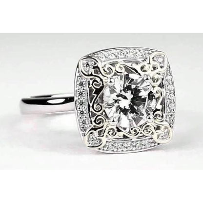 Round Diamond Anniversary Ring