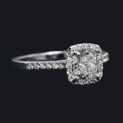 Cushion Diamond Ring