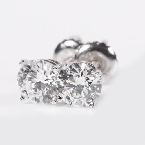 Products Round Diamond Stud Earrings Success