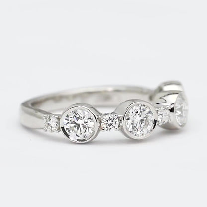  Diamond Anniversary Wedding Band