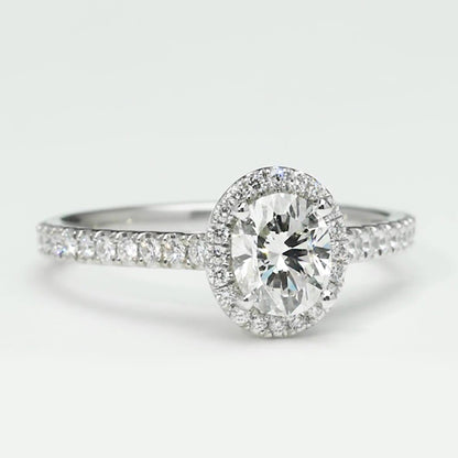 Oval Diamond Ring