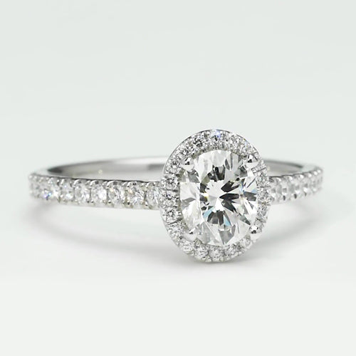 Oval Diamond Ring