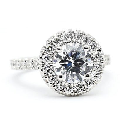 Round Diamond Ring Halo